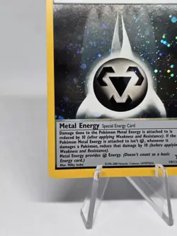 Pokemon TCG Metal Energy 19/111 Neo Genesis English Holo Rare! Vintage WOTC - Image 4