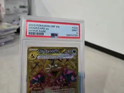 2023 POKEMON OBF EN CHARIZARD EX HYPER RARE 228/197 PSA 9 MINT - Image 2
