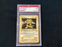 Pokemon Base Set 1st Edition 1999 Pokemon Base Set Electabuzz 1st Ed PSA 9 (4436 - Image 1