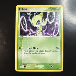 Pokemon TCG Celebi (EX Collector's Carry Tin) 029 Nintendo Black Star Promo - Image 1