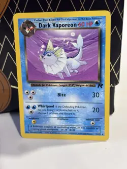Pokemon TCG Trio Set Dark Jolteon, Dark Flareon, Dark Vaporeon - Image 1