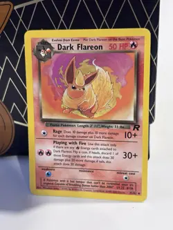 Pokemon TCG Trio Set Dark Jolteon, Dark Flareon, Dark Vaporeon - Image 3