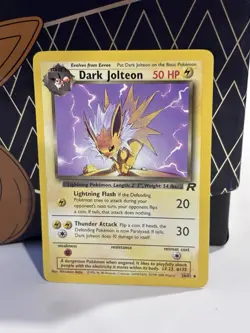 Pokemon TCG Trio Set Dark Jolteon, Dark Flareon, Dark Vaporeon - Image 5