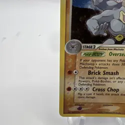 2007 Pokemon EX Power Keepers Machamp Holo #11/108 - Image 5