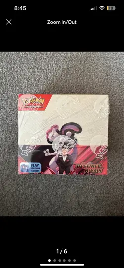 Pokemon TCG Scarlet & Violet Destined Rivals Booster Box 36 Packs NEW/Sealed - Image 1