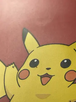 Pokemon Pikachu Red Binder TCG Album 30 Page Card Holder 1999 Vintage MP/DMG - Image 3