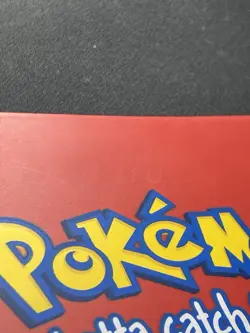Pokemon Pikachu Red Binder TCG Album 30 Page Card Holder 1999 Vintage MP/DMG - Image 5