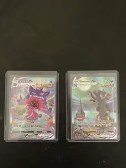 Pokemon TCG Umbreon VMAX & Gengar VMAX Holo VMAX Card Lot - 2 Cards - Image 3