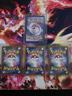 Pokemon NM Card Lot X4 3 Chinese Illustration Rares & 1 Korean Eevee Roserade - Image 3