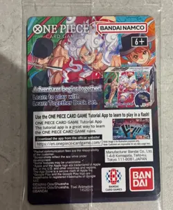 RARE One Piece Monkey D. Luffy US Voyage College Basketball Promo Card SEALED - Image 2