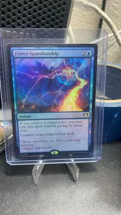 Magic: The Gathering Instant Fierce Guardianship Rare FOIL - Image 1