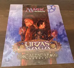 MtG (Magic the Gathering) Rare Urza's Saga Calendar and Comics and Novels!! - Image 2