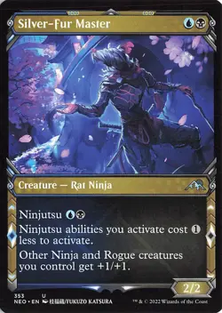 Silver-Fur Master (Showcase) U Kamigawa: Neon Dynasty 353 LP - Image 1