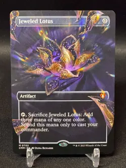 Jeweled Lotus - CMM Commander Masters - Non-Foil #0702 Borderless - MTG - NM - Image 1