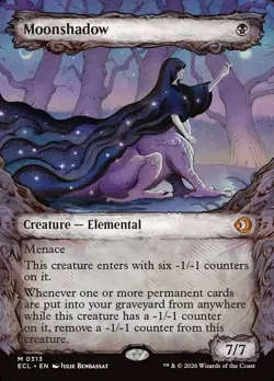 Moonshadow - Showcase - Lorwyn Eclipsed - ECL MTG - Image 1