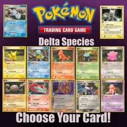 Pokemon TCG Delta Species Vintage - Choose Your Card! NM - LP - Image 1