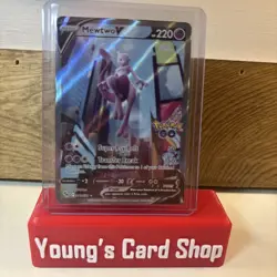 Mewtwo V 72/78 Alternate Full Art Pokemon TCG Pokemon Go 072/078 NM - Image 1