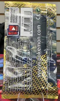 Factory sealed Pokemon TCG Black and White, Next Destinies Booster Pack - Image 2