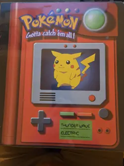 pokemon cards in binder - Image 1