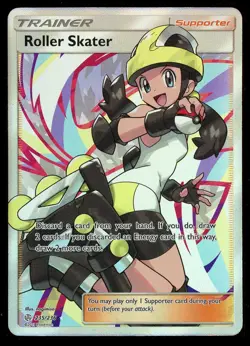 Pokemon Roller Skater 235/236 Sun & Moon Cosmic Eclipse Full Art Rare Near Mint - Image 1