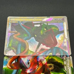 [No Import Duty (US)] Rayquaza & Deoxys LEGEND swirl 074 075/080 Pokemon - Image 3