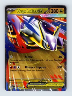 Mega Latias ex - Mega Evolution 100/132 - Double Rare - NM - Pokemon - Image 1