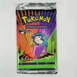 Pokemon TCG Gym Challenge Sabrina Artwork Booster Pack 2000 New Sealed - Image 1