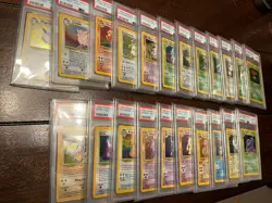 Pokemon TCG holo rares Jungle & Fossil PSA 8 Lot 22 cards - Image 3