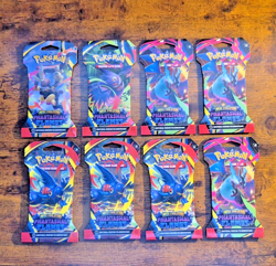 Pokemon Phantasmal Flames Sleeved Booster Pack LOT of 8 Sealed Packs 171548_8 - Image 1