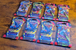 Pokemon Phantasmal Flames Sleeved Booster Pack LOT of 8 Sealed Packs 171548_8 - Image 2