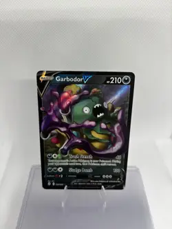 Pokemon TCG Garbodor v 100/203 Evolving Skies Ultra Rare SWSH NM - Image 1
