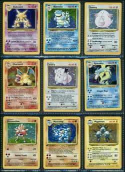 Complete Master Base Set 102/102 WOTC Vintage Pokemon Cards Charizard 1999 HOLO - Image 3