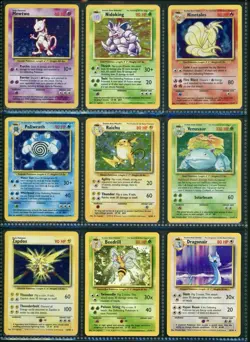Complete Master Base Set 102/102 WOTC Vintage Pokemon Cards Charizard 1999 HOLO - Image 5