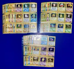 Pokemon Master Set 100% Complete Base Set 102/102 Jungle 64/64 Fossil 62/62 NM - Image 3