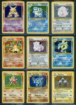 Pokemon Master Set 100% Complete Base Set 102/102 Jungle 64/64 Fossil 62/62 NM - Image 4