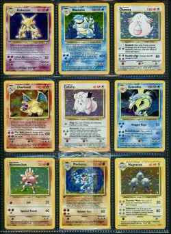 Pokemon Master Set 100% Complete Base Set 102/102 Jungle 64/64 Fossil 62/62 NM - Image 4