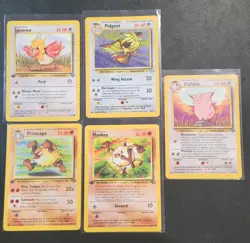 Pokemon Tcg Jungle Lot, Wotc, Holo - Image 1