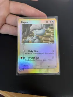 Bagon 50/97 NM Reverse Holo EX Dragon Pokemon Card E Series Pokemon Card - Image 1