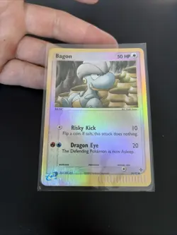 Bagon 50/97 NM Reverse Holo EX Dragon Pokemon Card E Series Pokemon Card - Image 2