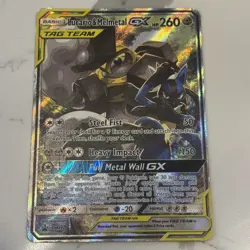 Pokemon TCG Lucario and Melmetal GX #SM192 Sun & Moon Promo (2019) HP - Image 1