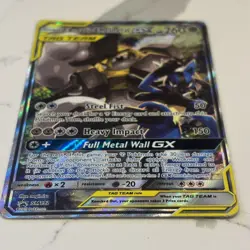 Pokemon TCG Lucario and Melmetal GX #SM192 Sun & Moon Promo (2019) HP - Image 3