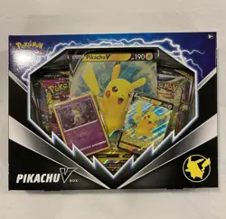 Pokemon TCG Pikachu V Box - Evolving Skies, Brilliant Stars, Fusion Strike. 820650851179 - Image 1