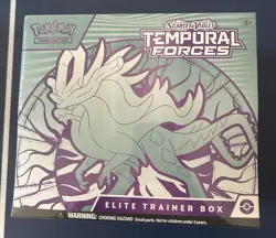 Pokemon TCG Scarlet & Violet Temporal Forces Elite Trainer Box New And Sealed - Image 1