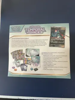 Pokemon TCG Scarlet & Violet Temporal Forces Elite Trainer Box New And Sealed - Image 2