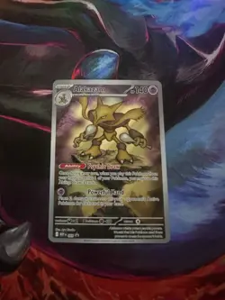 Pokemon TCG Alakazam EX Promo 009 Mega Evolution - Image 1