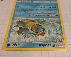 Blastoise 25/181 NM Non-Holo Rare Pokemon SM Team Up - Image 4