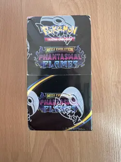 Pokemon TCG: Mega Evolution-Phantasmal Flames Booster Display (18 Booster Packs) - Image 1