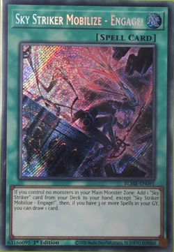 Sky Striker Mobilize - Engage! - BLMR-EN091 - Secret Rare - 1st Edition - Yugioh - Image 1