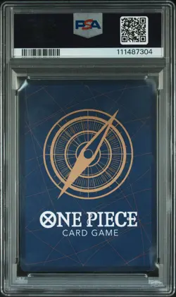 One Piece Rebecca (Parallel) OP10-058 Royal Blood Foil PSA 10 Gem Mint English - Image 2