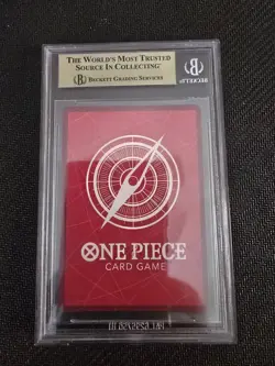 Vegapunk One Piece TCG OP07-097 AAL Alternative Art Leader BGS 10 - Image 2